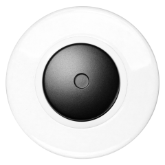 rámeček bílý - LED stmívač bílý / černý mat