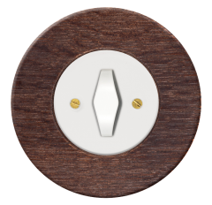 Frane dark oak - white cover - handle BTA white