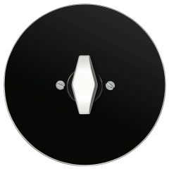 Černé sklo - ovladač BTA bílý